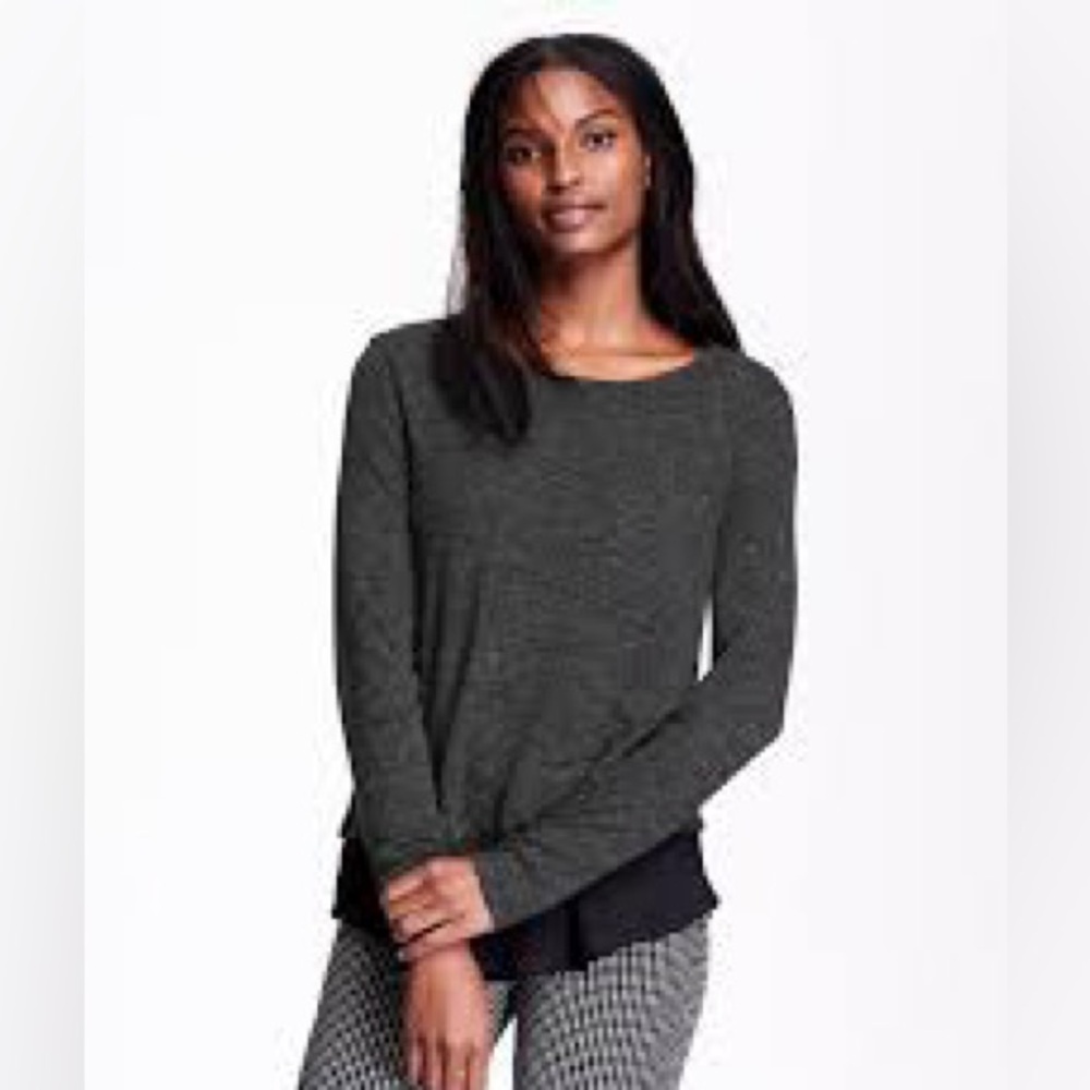 Old Navy Gray  Long Sleeve Sweatshirt